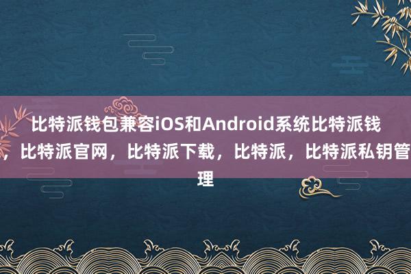 比特派钱包兼容iOS和Android系统比特派钱包，比特派官网，比特派下载，比特派，比特派私钥管理