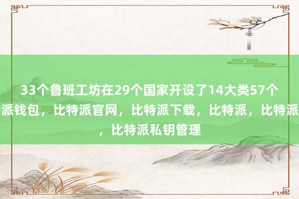 33个鲁班工坊在29个国家开设了14大类57个专业比特派钱包，比特派官网，比特派下载，比特派，比特派私钥管理