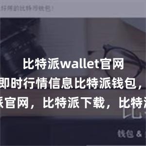 比特派wallet官网版还提供了即时行情信息比特派钱包，比特派官网，比特派下载，比特派，比特派私钥管理